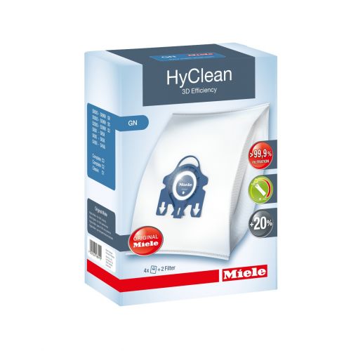 Комплект мешков (пылесборников) GN HyClean 3D Efficiency для пылесосов Miele, фото 1