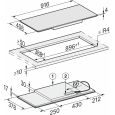 Индукционная варочная панель Miele KM7684 FL встр. сверху и заподлицо, фото 4