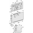 Вытяжка DA9091W Screen OBSW черный обсидиан, фото 3