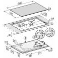 Индукционная варочная панель Miele  KM7879 FL встр. сверху и заподлицо, фото 3