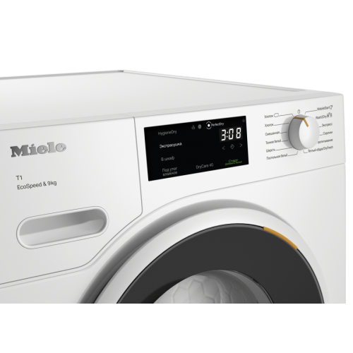 Сушильная машина TWD640WP EcoSpeed&9kg White Edition, фото 2 Сушильная машина TWD640WP EcoSpeed&9kg White Edition, фото 2